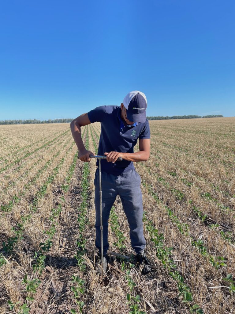 Colo de solo agricultura de precisão